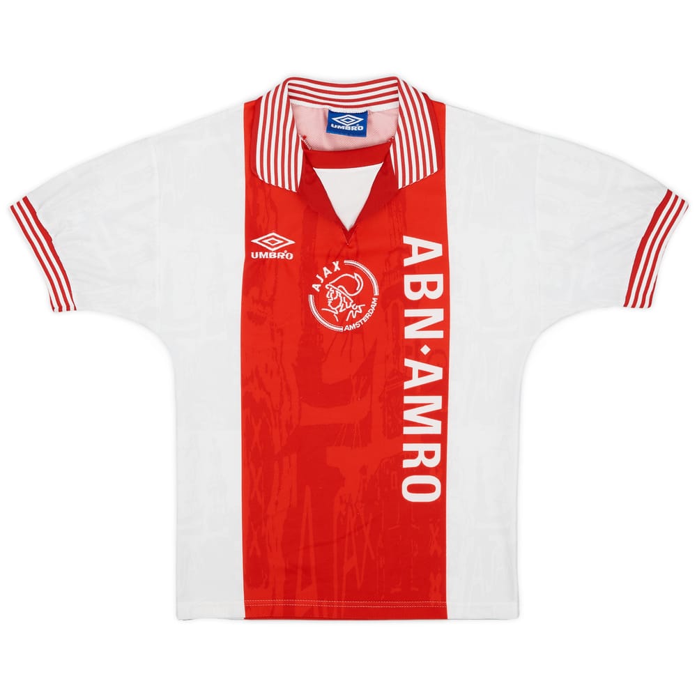 1995-96 Ajax Home Shirt - 8/10 - (Y)