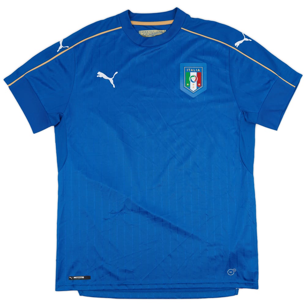 2016-17 Italy Home Shirt - 7/10 - (L)