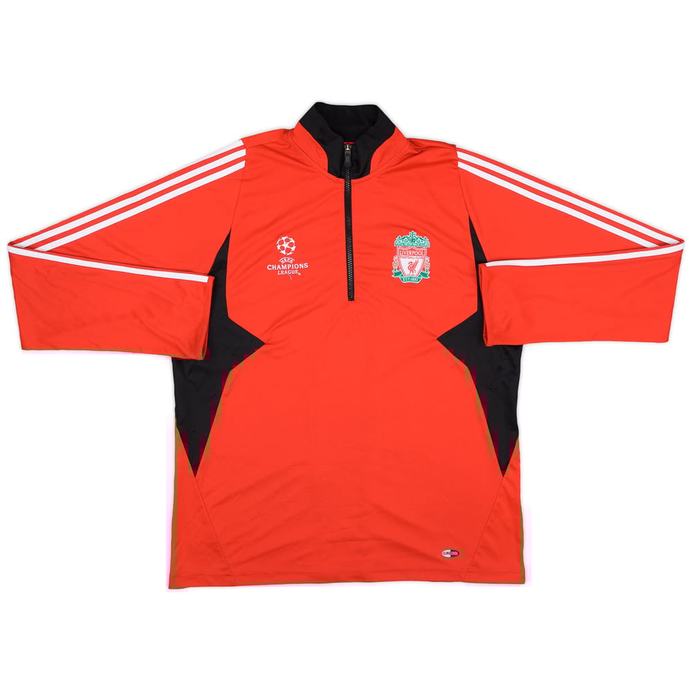2007-08 Liverpool adidas 1/4 Zip CL Training Top - 6/10 - (M/L)