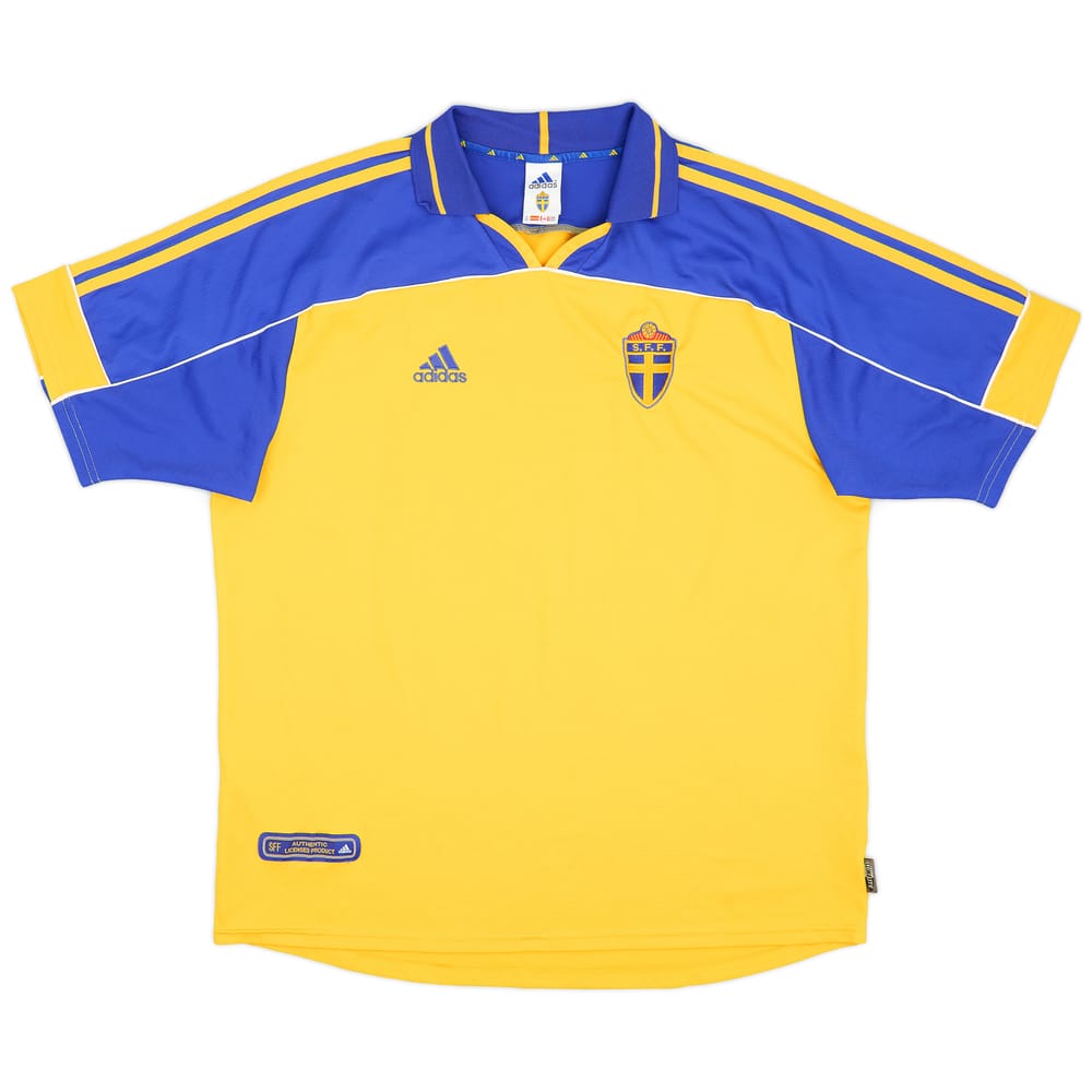 2000-02 Sweden Home Shirt - 9/10 - (XL)