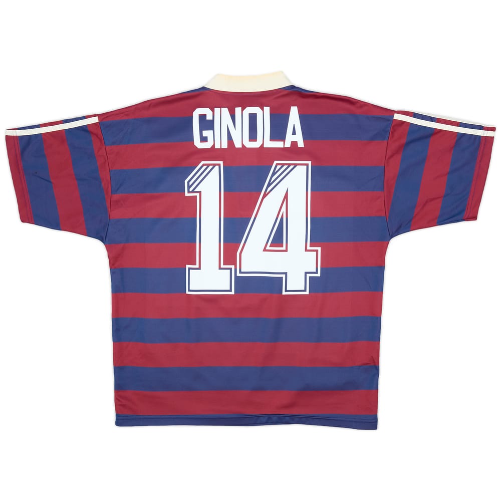 1995-96 Newcastle Away Shirt Ginola #14 - 6/10 - (M)