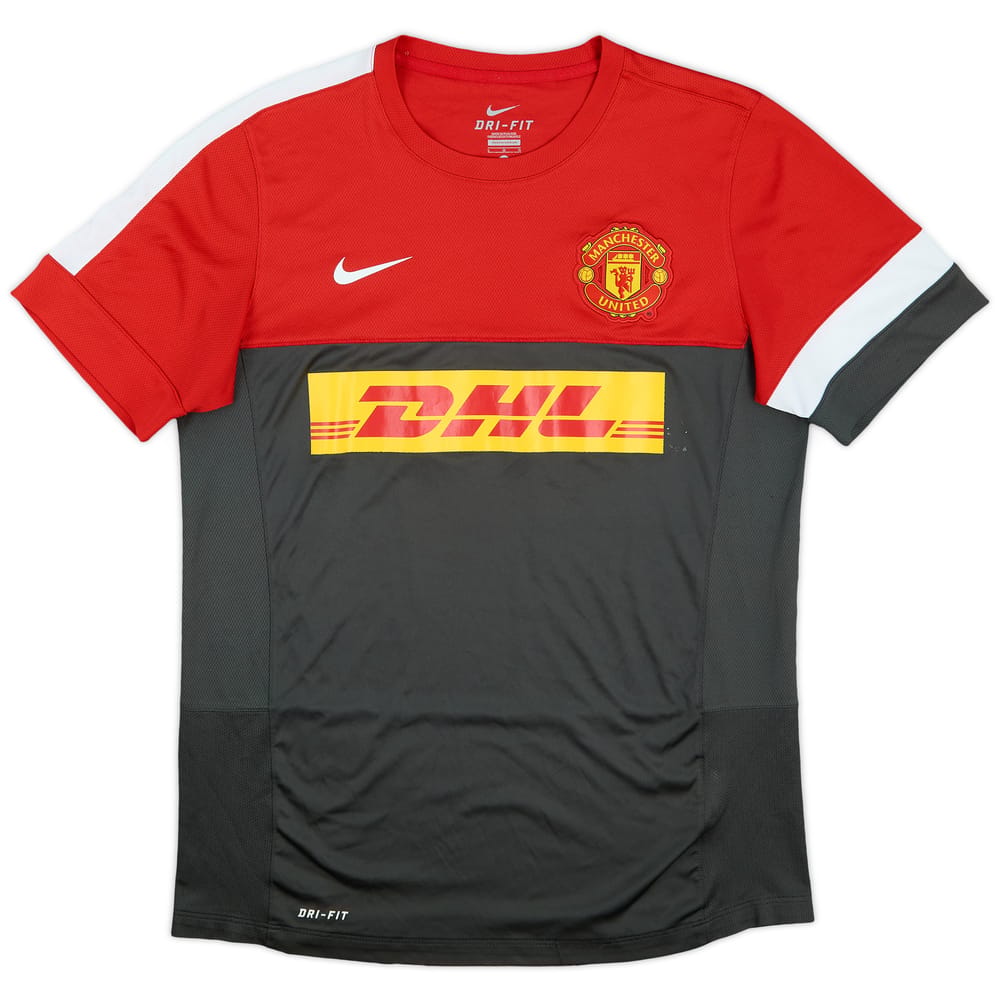 2012-13 Manchester United Nike Training Shirt - 7/10 - (L)
