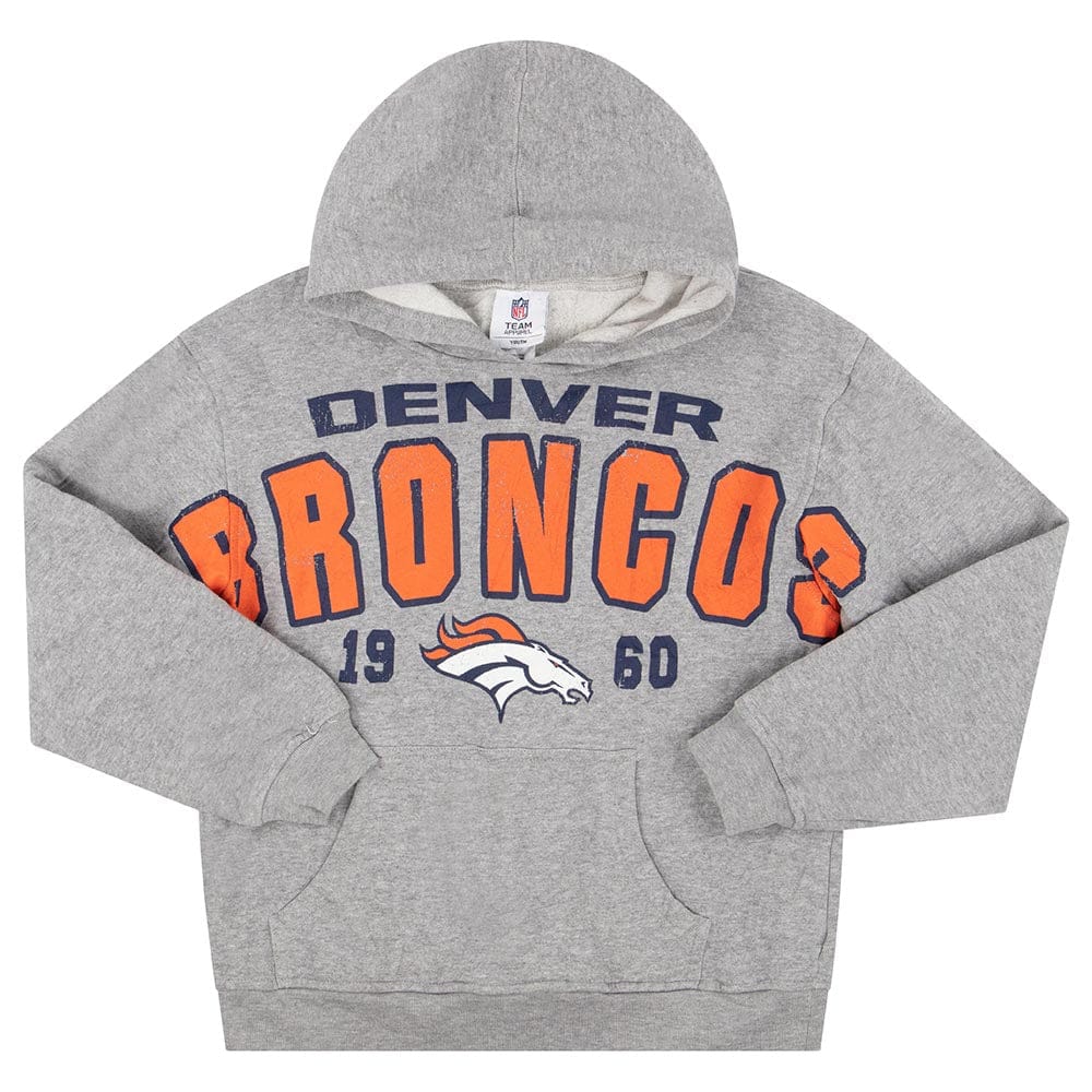 2010s Denver Broncos NFL Hooded Sweat Top Y