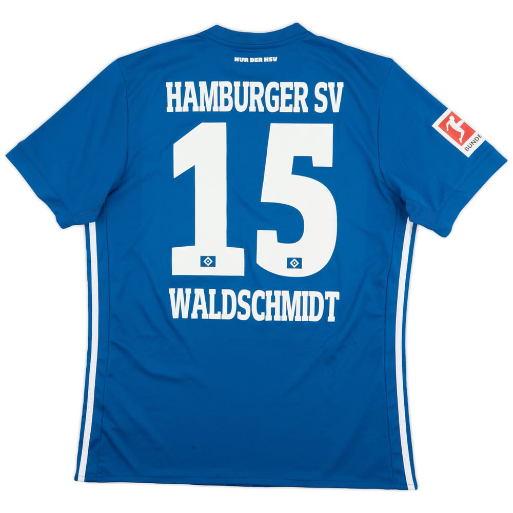 2017-18 Hamburg Away Shirt Waldschmidt #15 - 7/10 - (L)