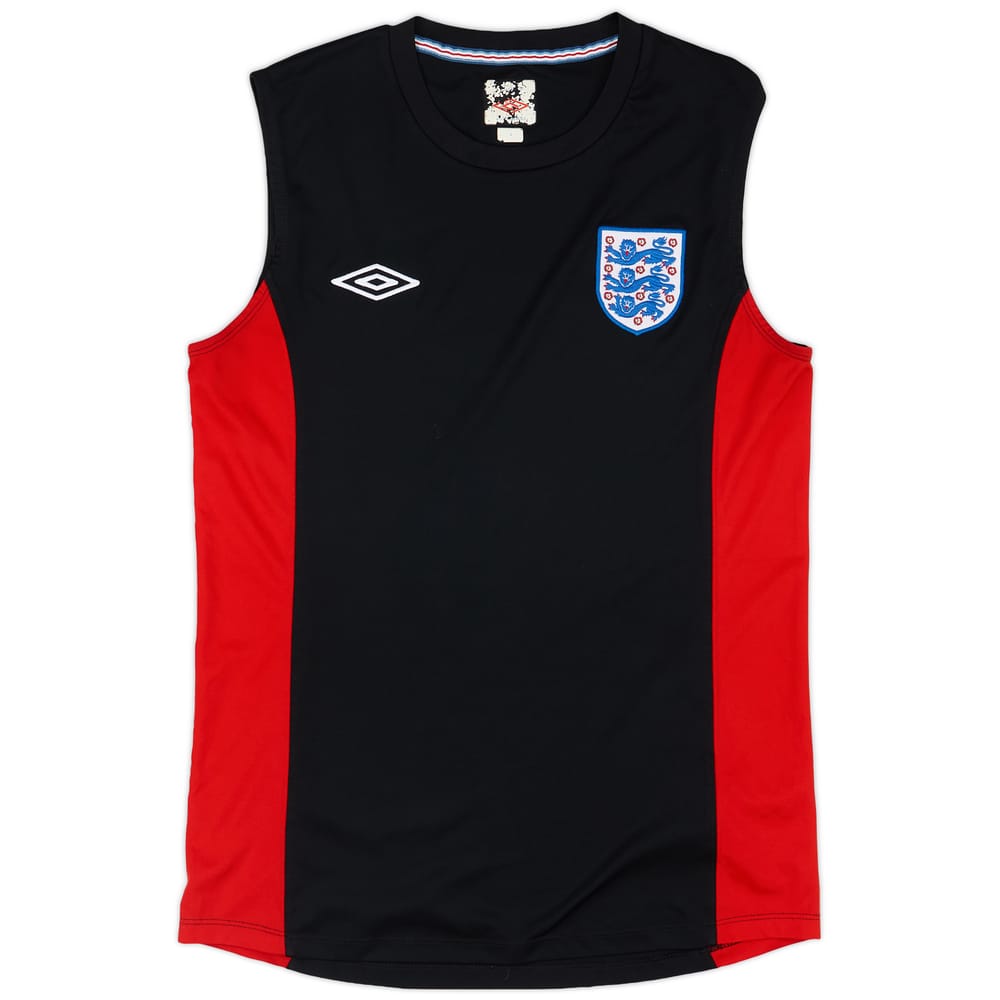 2010-11 England Umbro Training Vest - 7/10 - (S)