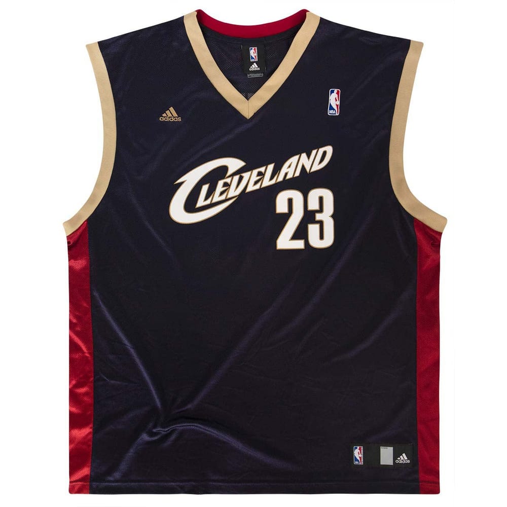 2006-10 Cleveland Cavaliers James #23 adidas Jersey (Alternate) Y