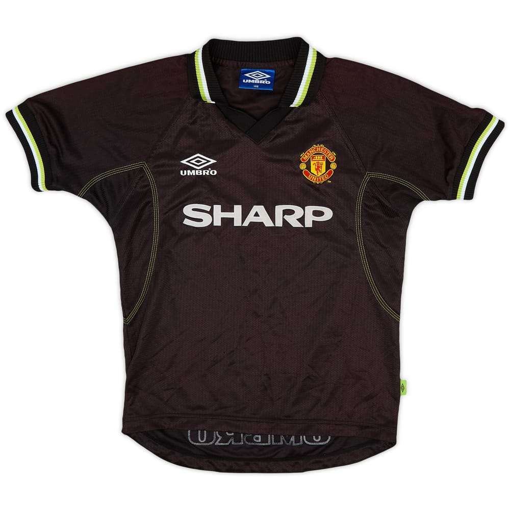 1998-99 Manchester United Third Shirt - 8/10 - (M.Boys)