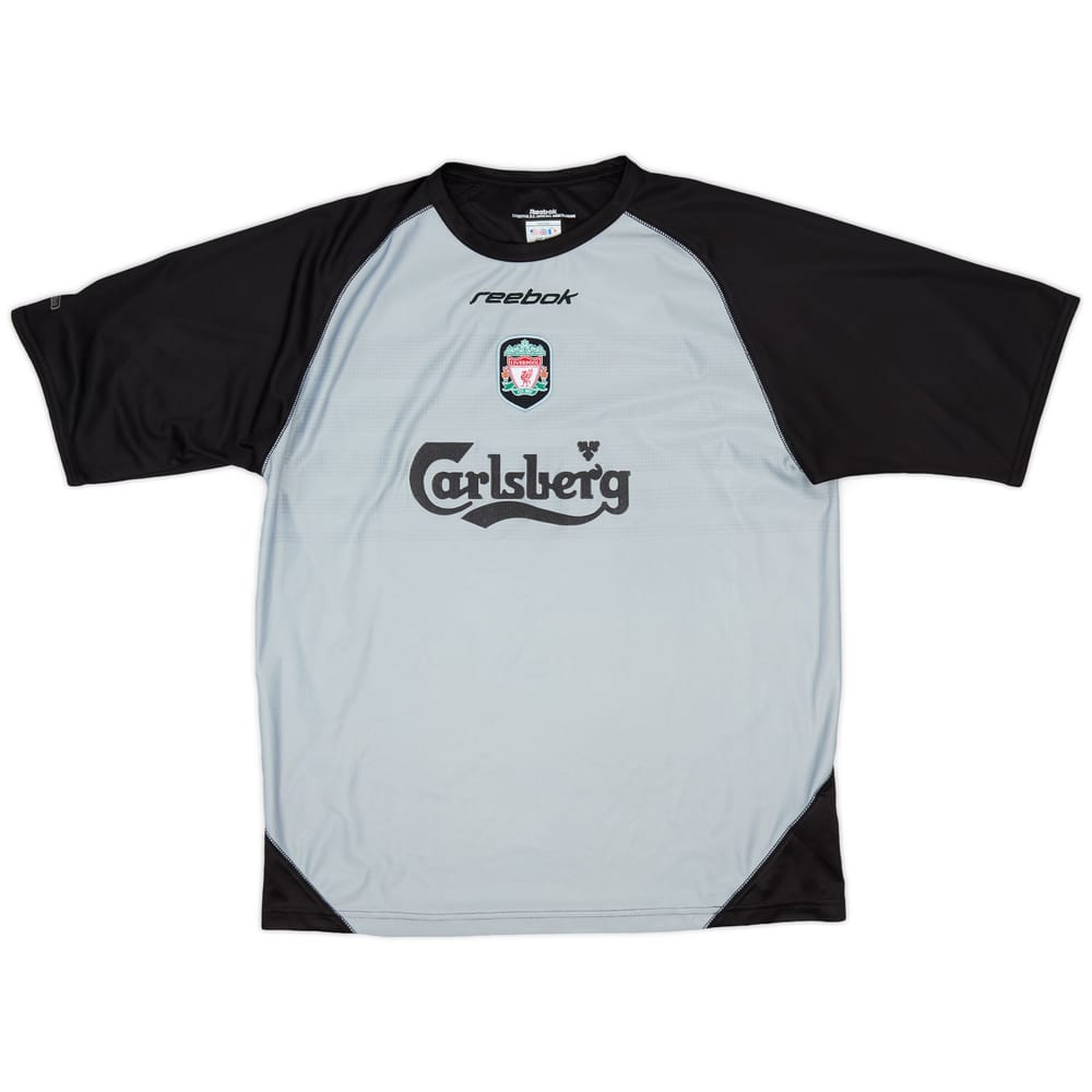 2002-03 Liverpool Reebok Training Shirt - 8/10 - (L)