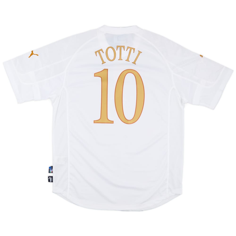 2004-06 Italy Away Shirt Totti #10 (XXL)