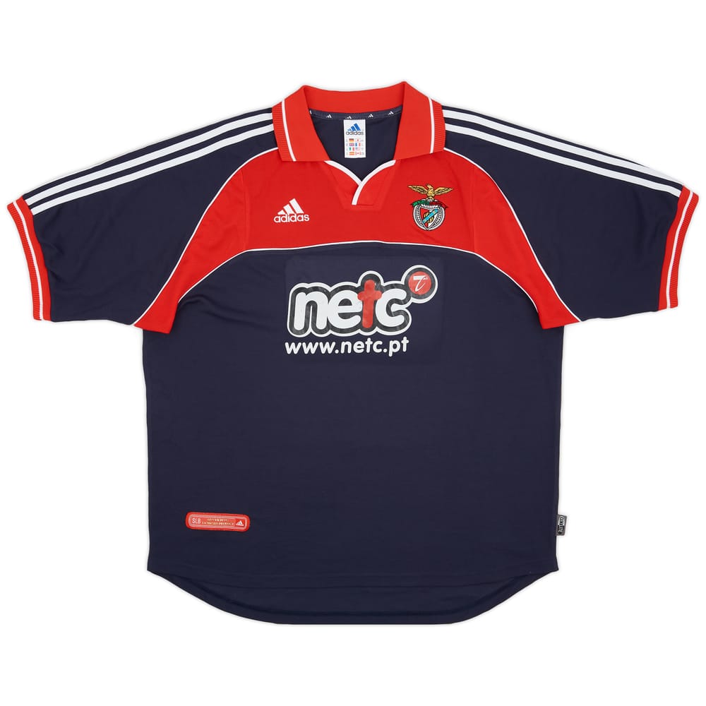 2000-01 Benfica Away Shirt - 7/10 - (XL)