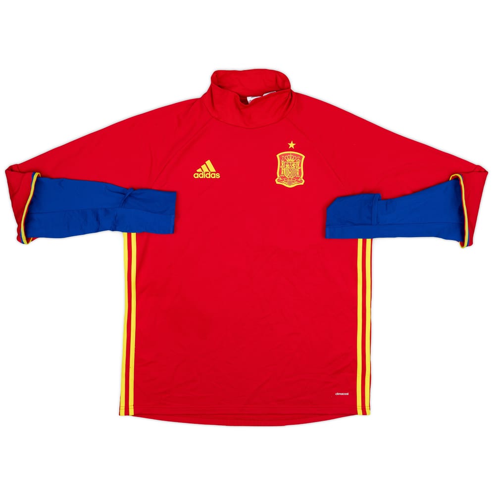 2015-16 Spain adidas Drill Top - 9/10 - (L)