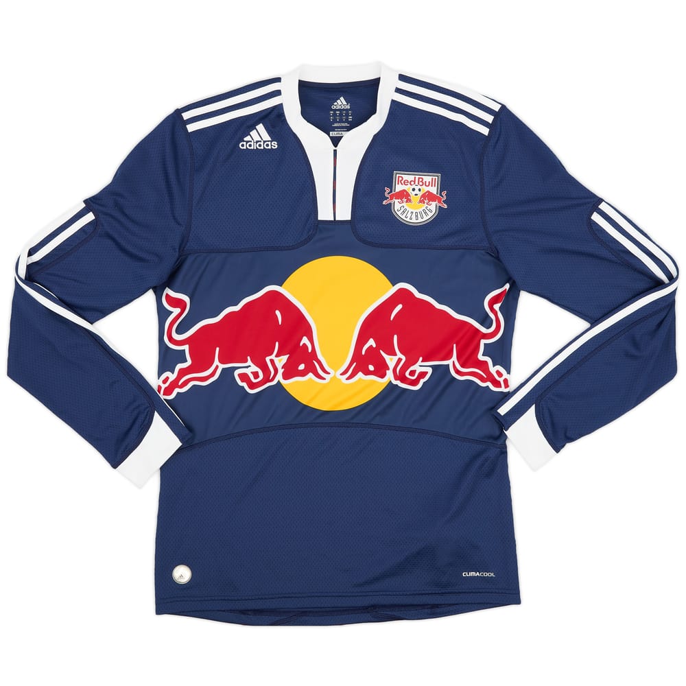 2009-10 Red Bull Salzburg Away L/S Shirt #4 - 8/10 - (M)