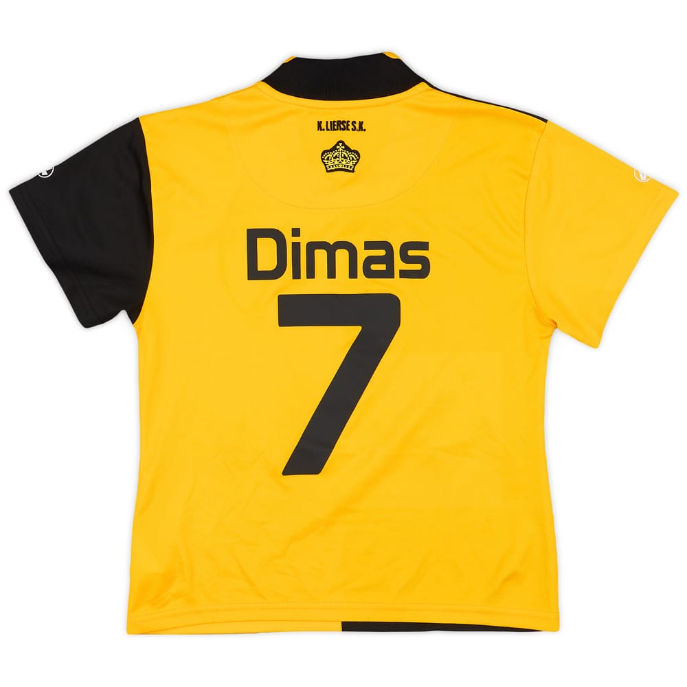 2009-10 K.Lierse SK Home Shirt Dimas #7 - 6/10 - (S.Boys)