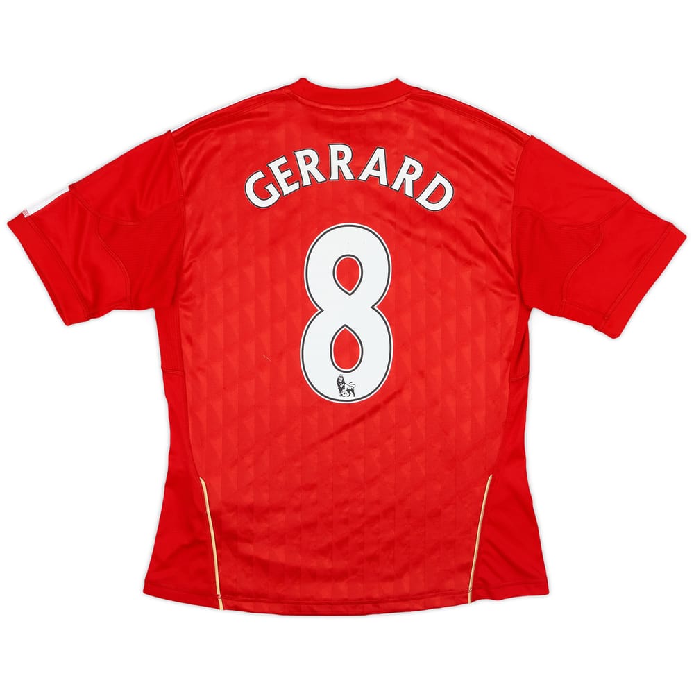 2010-12 Liverpool Home Shirt Gerrard #8 - 4/10 - (Women's M)