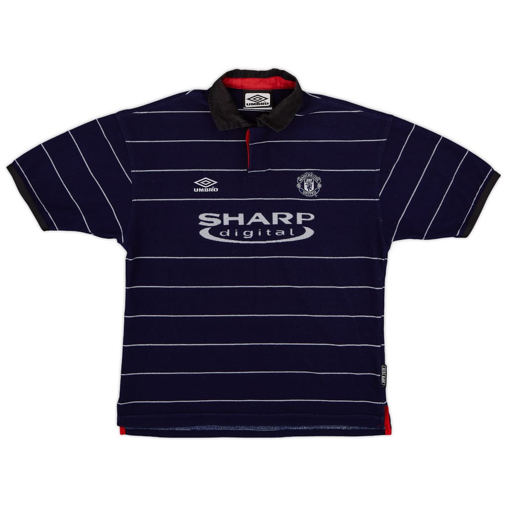 1999-00 Manchester United Away Shirt - 8/10 - (L.Boys)
