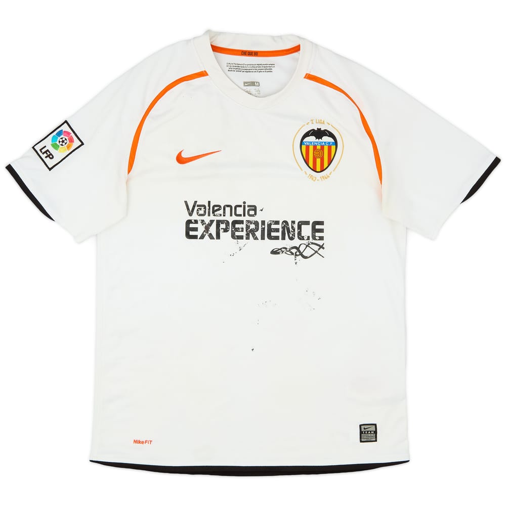 2008-09 Valencia Home Shirt - 4/10 - (M)