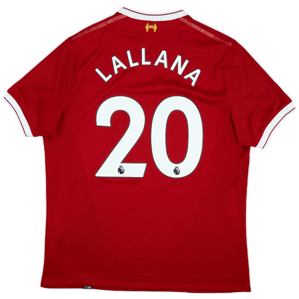 2017-18 Liverpool 125 Years Home Shirt Lallana #20 - 6/10 - (XL)