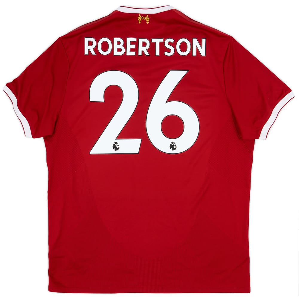 2017-18 Liverpool 125 Years Home Shirt Robertson #26 - 8/10 - (XL)