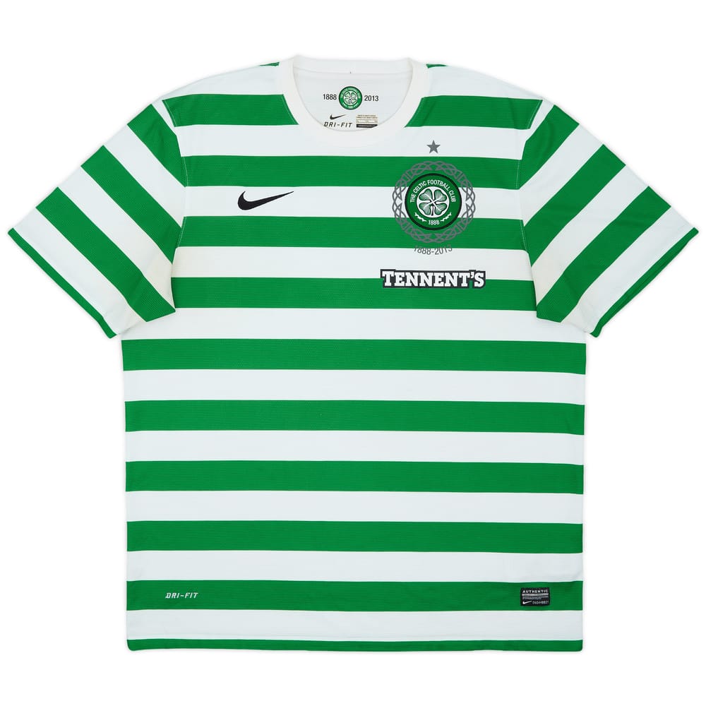 2012-13 Celtic '125th Anniversary' Home Shirt - 8/10 - (XL)