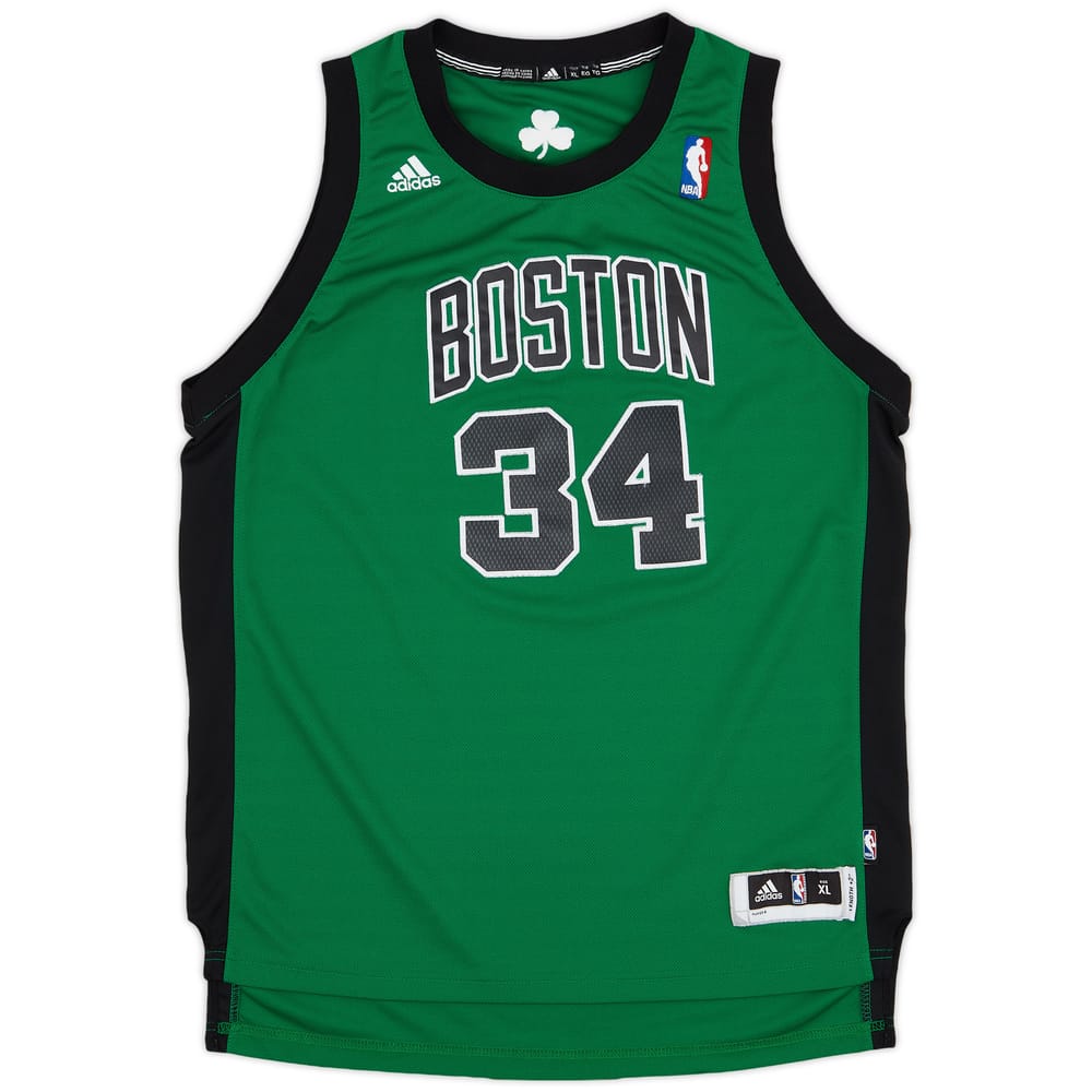 2010-13 Boston Celtics Pierce #34 adidas Swingman Alternate Jersey - 8/10 - (XL.Boys)