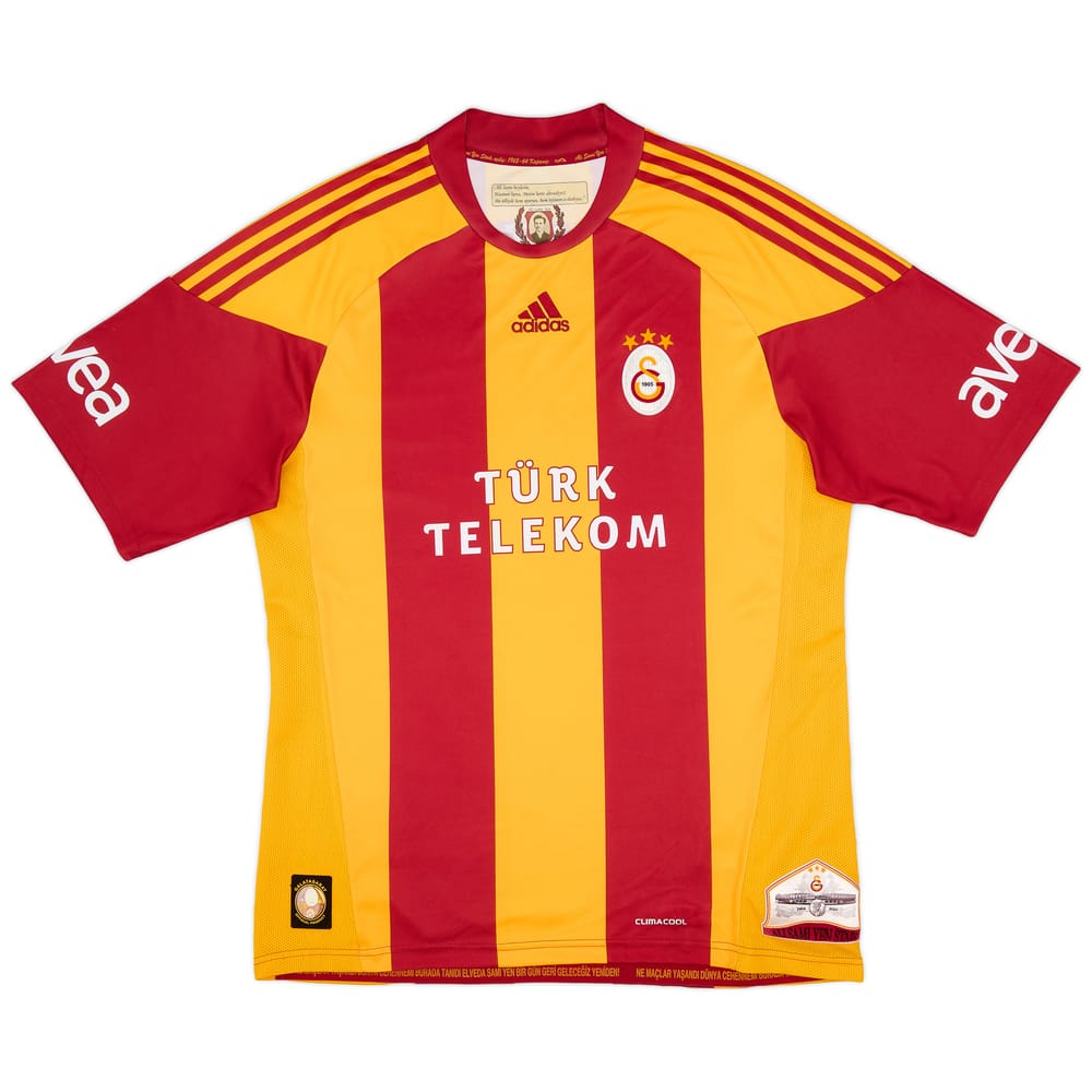 2010-11 Galatasaray Special Edition 'Nef Stadı Açılış Maçı' Home Shirt - 8/10 - (L)