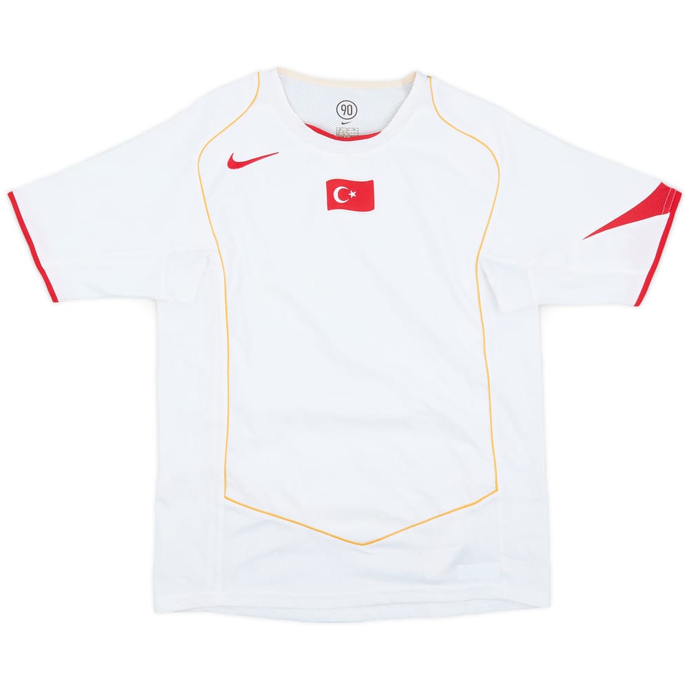 2004-06 Turkey Away Shirt - 7/10 - (XL.Boys)