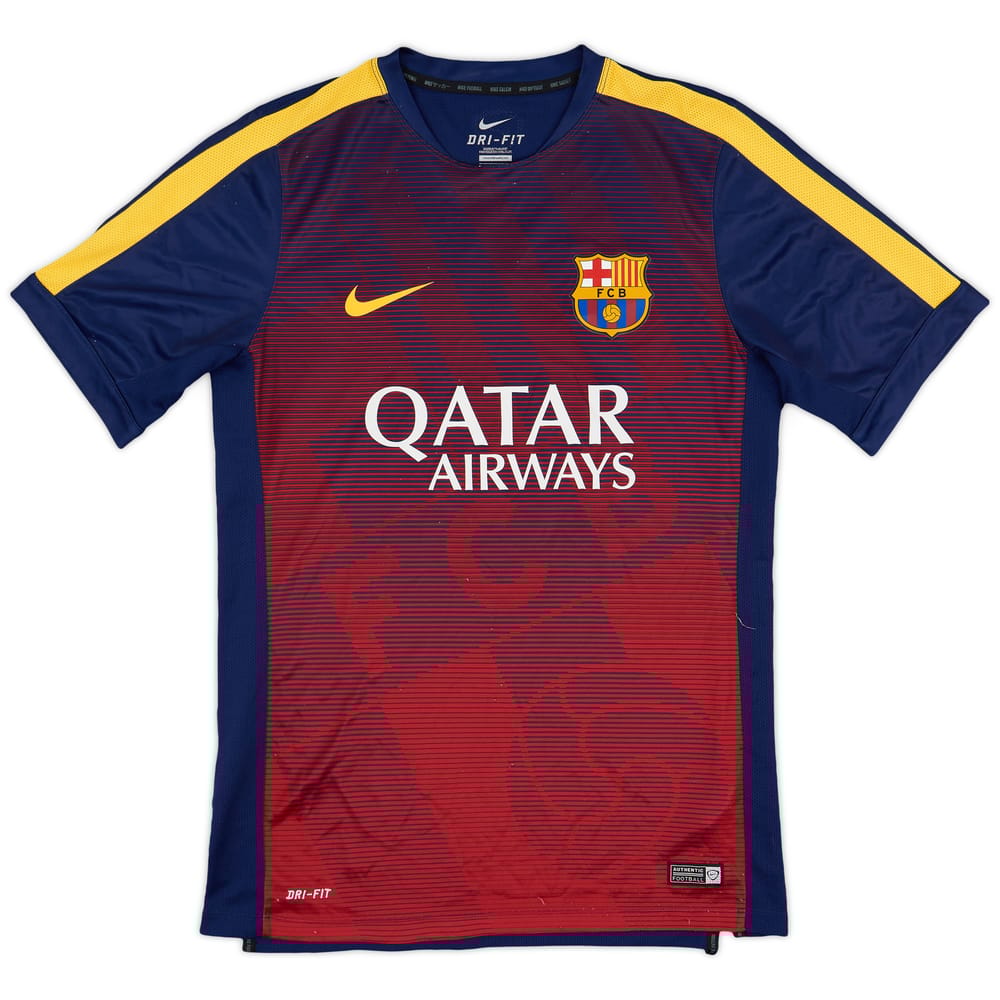2015-16 Barcelona Nike Training Shirt - 7/10 - (M)