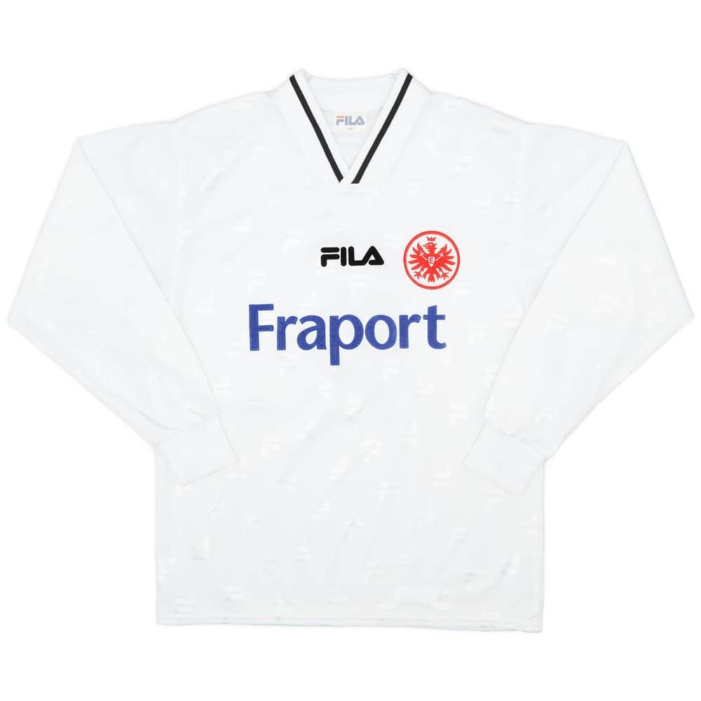 2001-03 Eintracht Frankfurt Away L/S Shirt #3 - 9/10 - (XL.Boys)