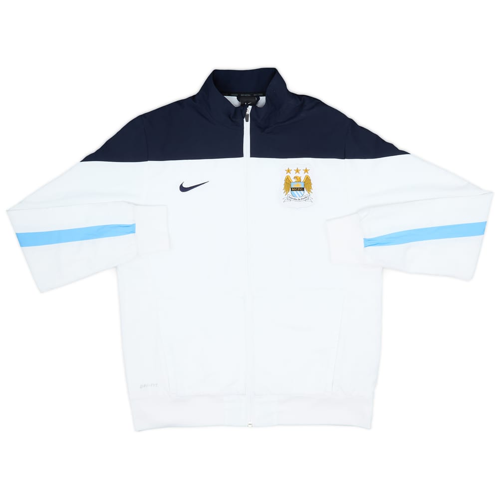 2013-14 Manchester City Nike Track Jacket - 8/10 - (XL)