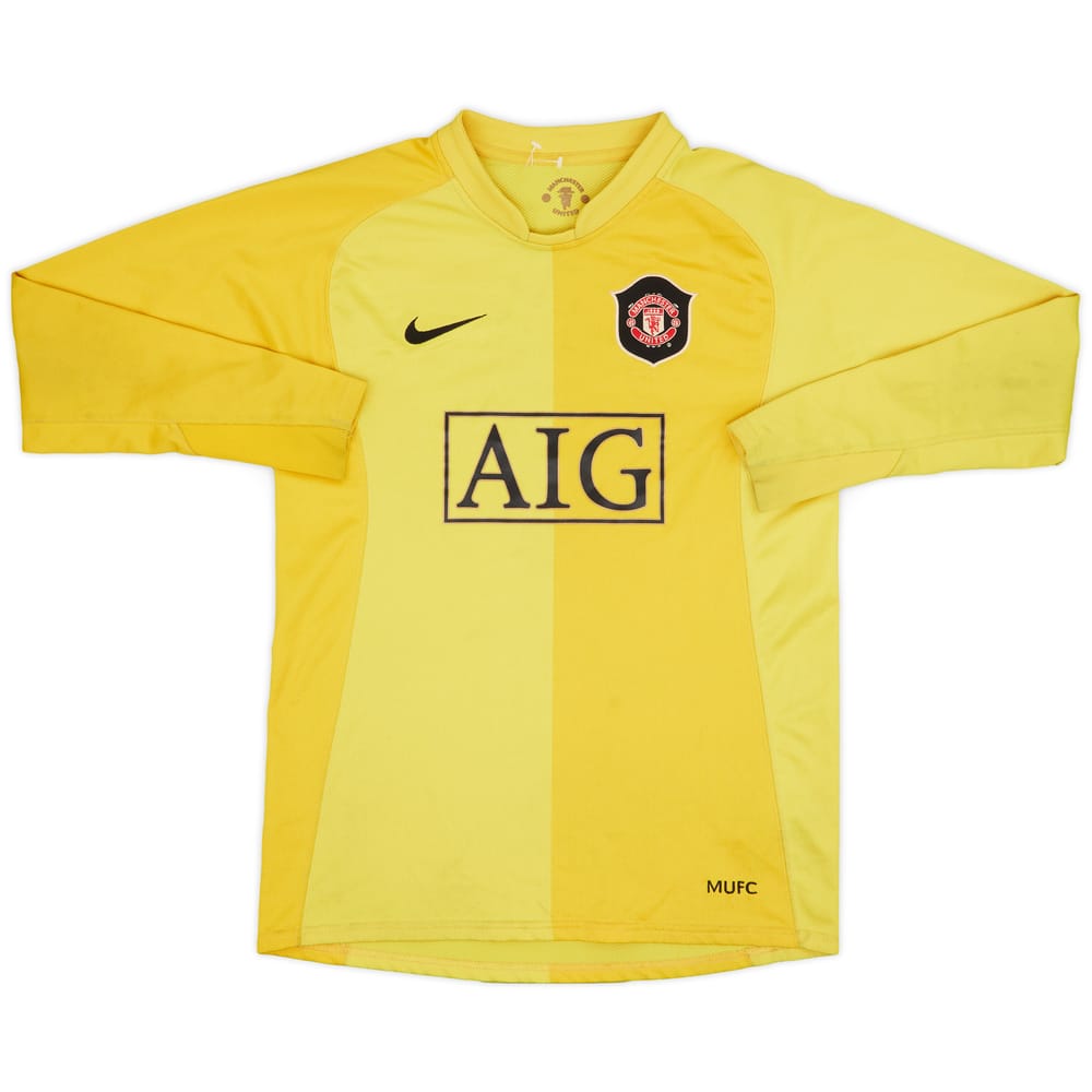 2006-07 Manchester United GK Shirt - 6/10 - (L.Boys)
