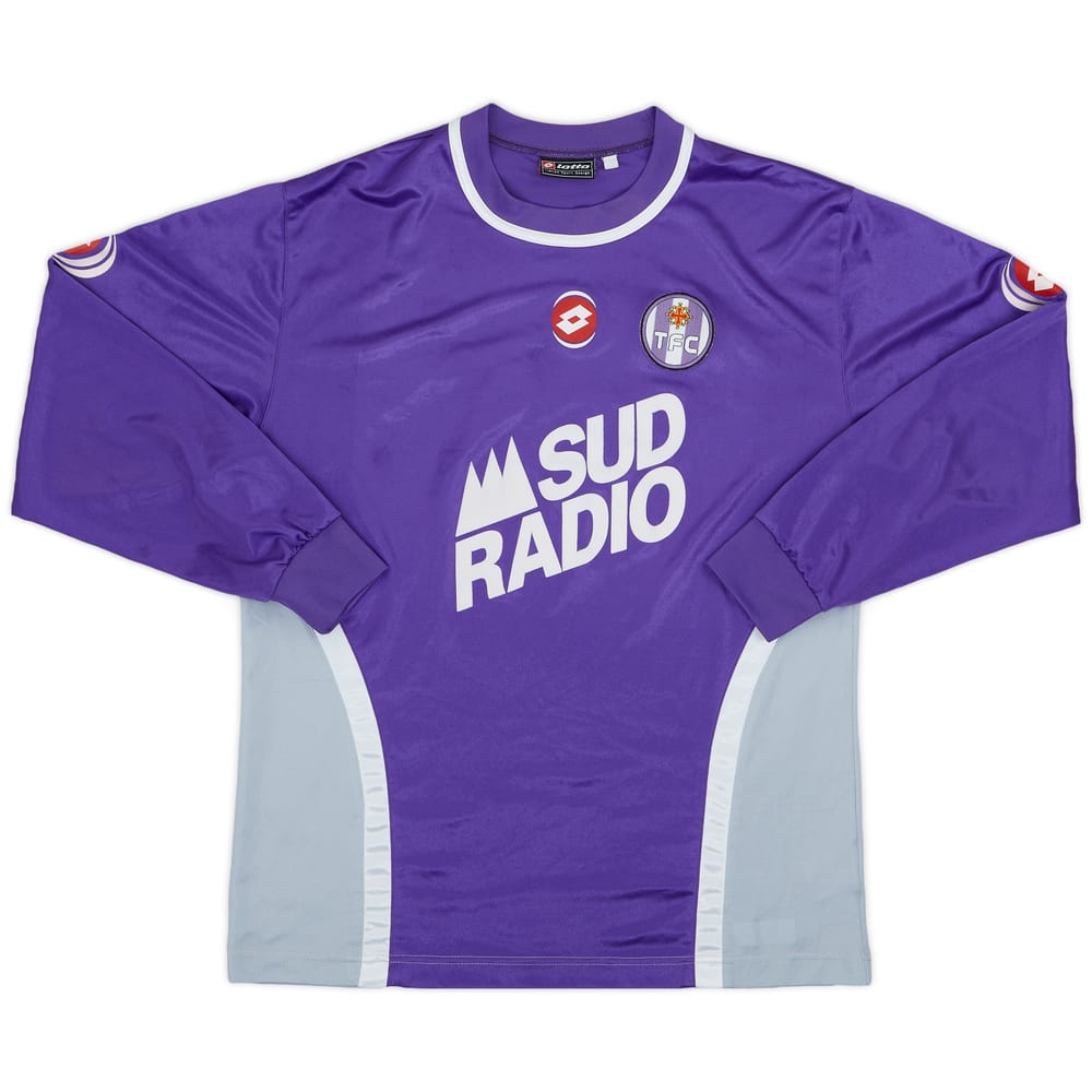 2003-04 Toulouse Home L/S Shirt - 7/10 - (L)
