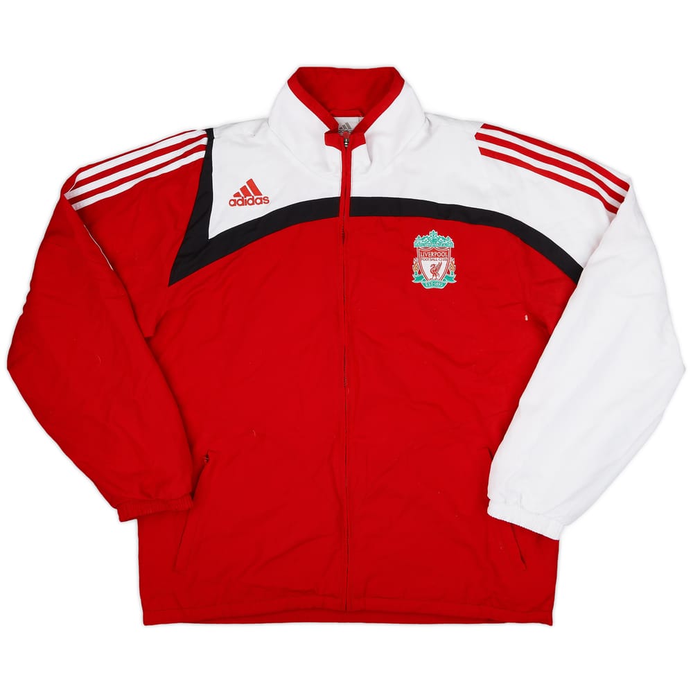 2007-08 Liverpool adidas Track Jacket - 8/10 - (L/XL)