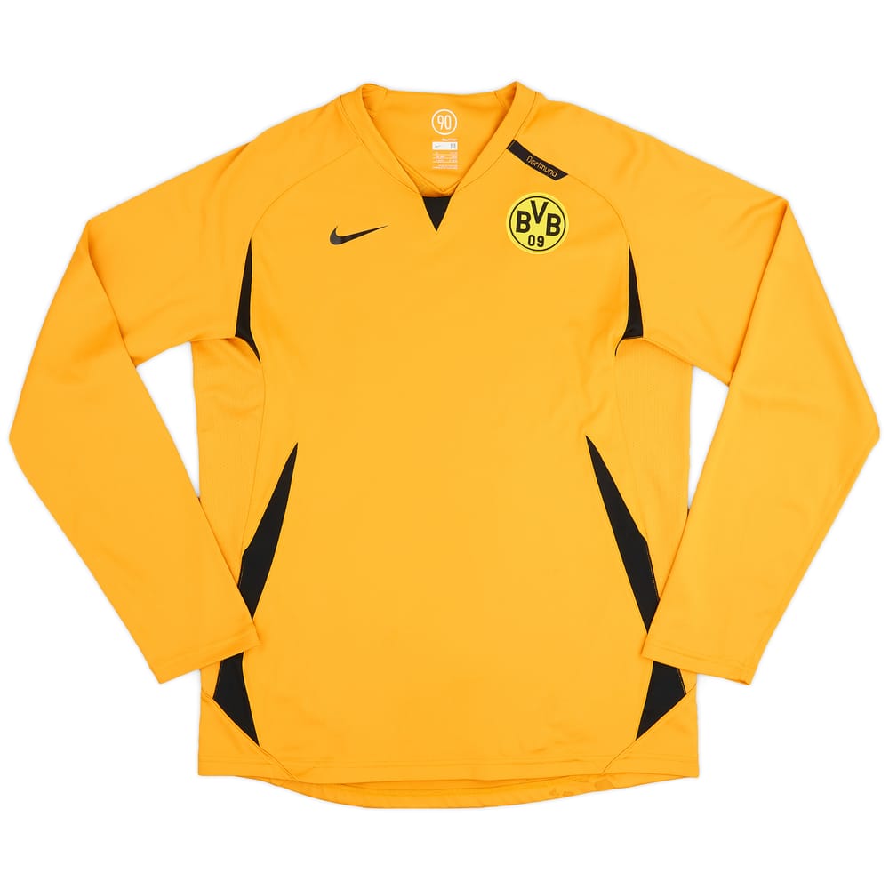 2006-07 Borussia Dortmund Player Issue Nike Training L/S Shirt - 8/10 - (M)