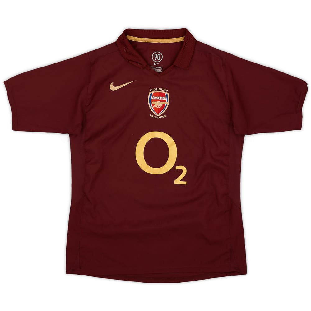 2005-06 Arsenal Home Shirt - 9/10 - (L.Boys)