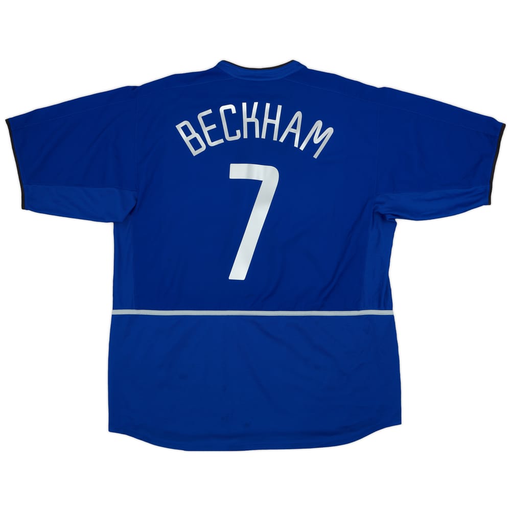 2002-03 Manchester United Third Shirt Beckham #7 - 6/10 - (XXL)