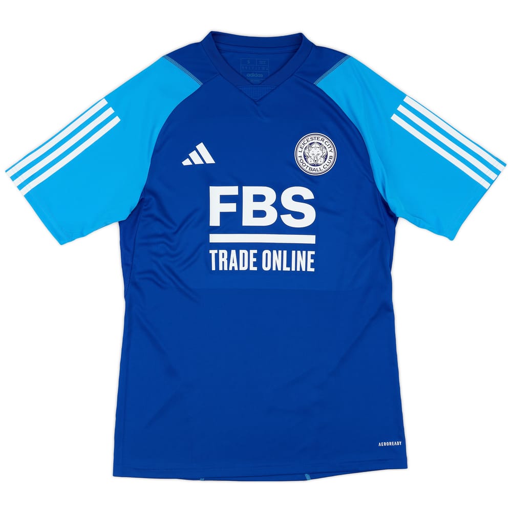 2023-24 Leicester adidas Training Shirt - 7/10 - (S)