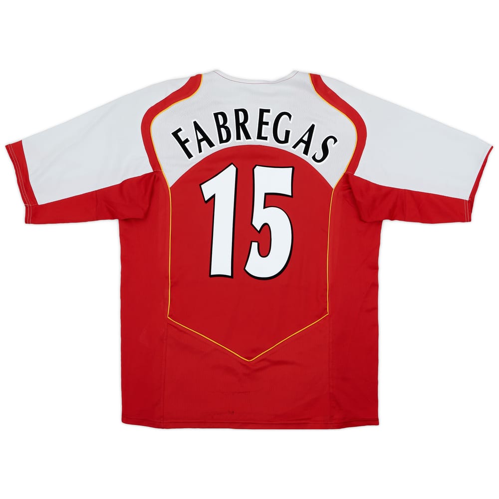 2004-05 Arsenal Home Shirt Fabregas #15 - 5/10 - (XL)