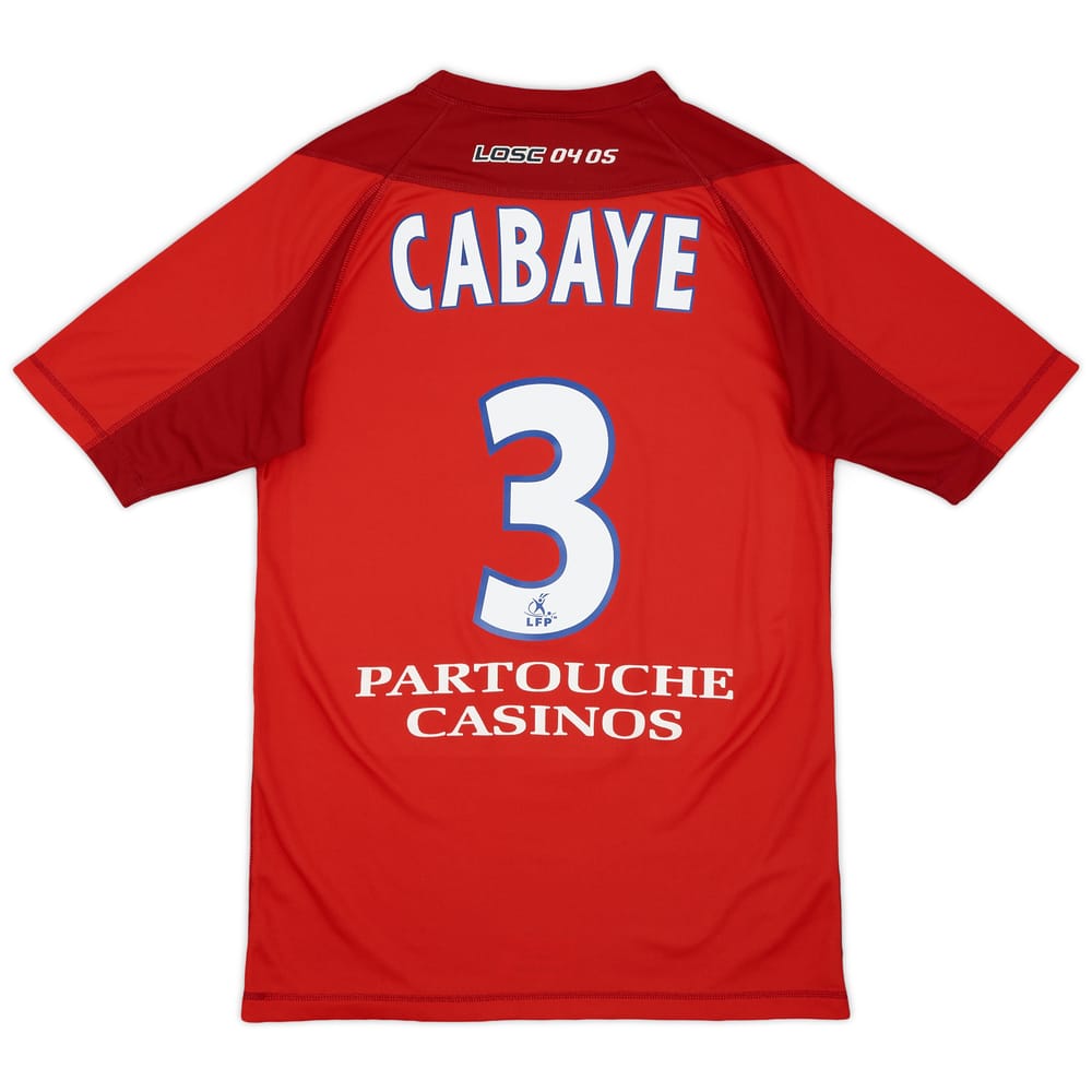 2004-05 Lille Home Shirt Cabaye #3 - 9/10 - (M)