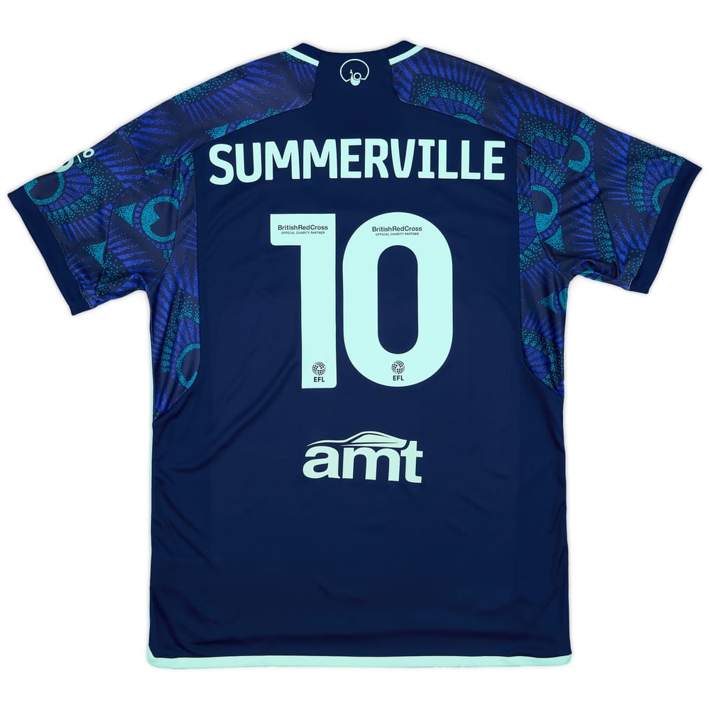 2023-24 Leeds United Away Shirt Summervile #10