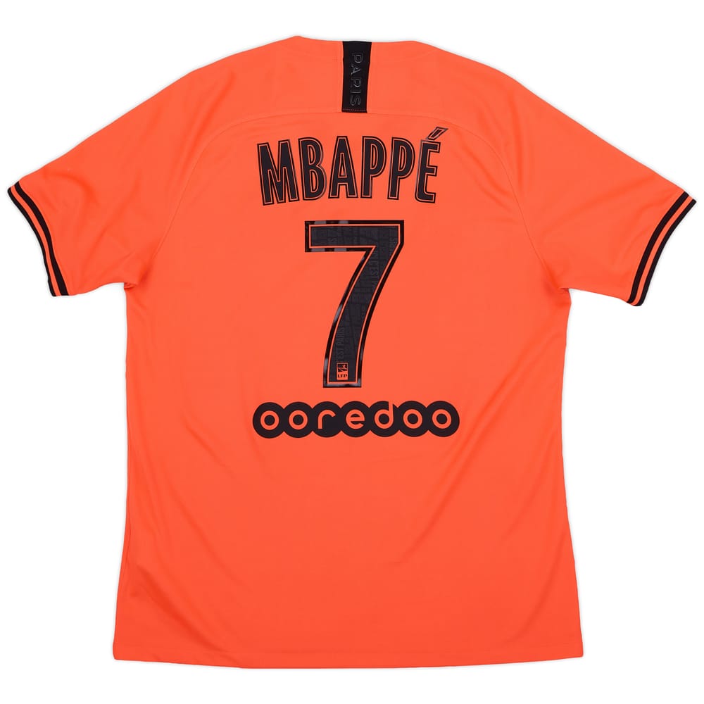 2019-20 Paris Saint-Germain Away Shirt Mbappe #7 - 9/10 - (L)