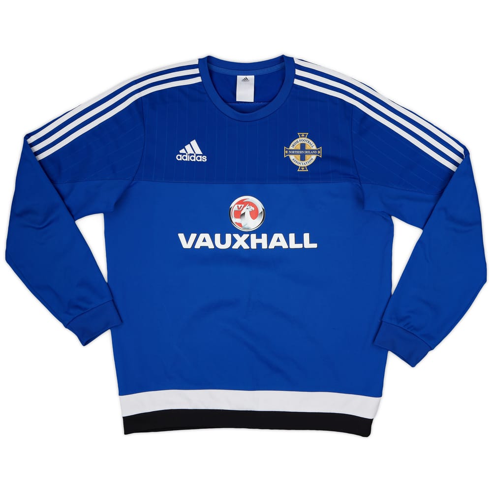 2016-17 Northern Ireland adidas Training L/S Top - 8/10 - (M)