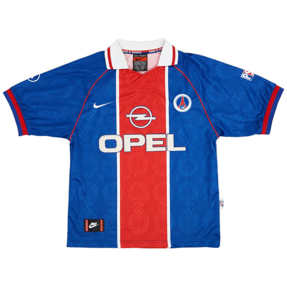 1996-97 Paris Saint-Germain Home Shirt - 8/10 - (M)