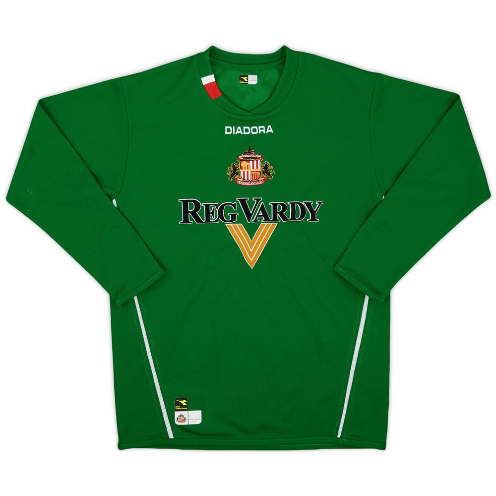 2004-05 Sunderland GK Shirt - 8/10 - (M.Boys)