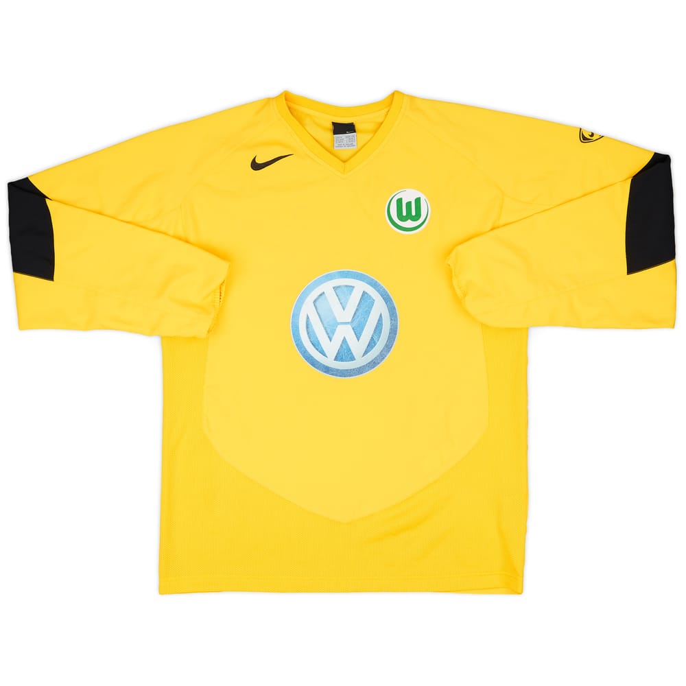 2004-05 Wolfsburg Match Issue Third L/S Shirt #4