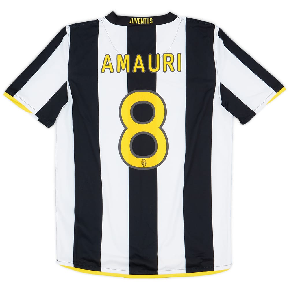 2008-09 Juventus Home Shirt Amauri #8 - 6/10 - (L.Boys)