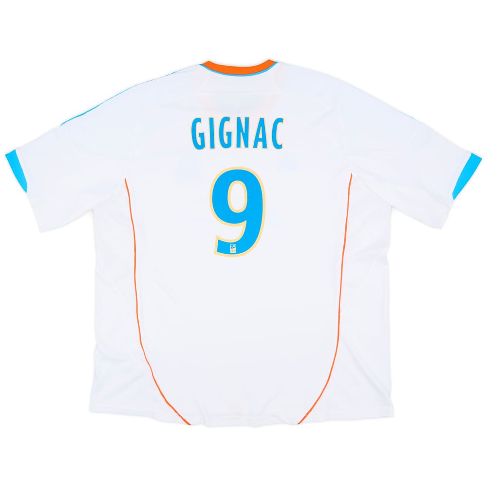 2012-13 Olympique Marseille Home Shirt Gignac #9 - 9/10 - (XXL)