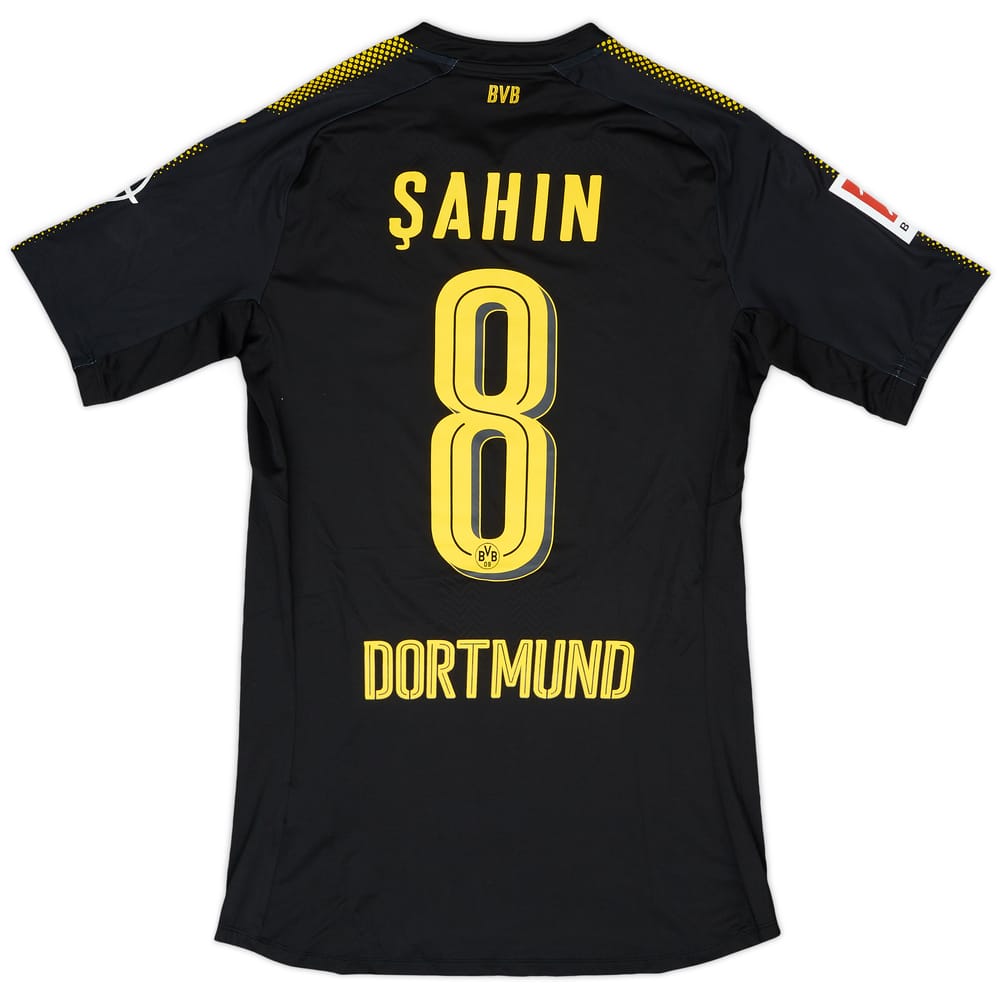 2017-18 Borussia Dortmund Match Issue Away Shirt Sahin #8