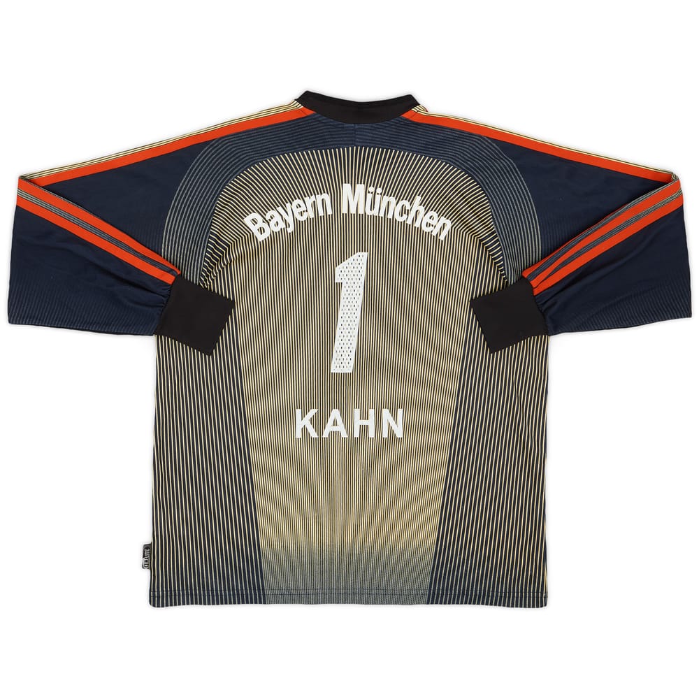 2003-04 Bayern Munich GK Shirt Kahn #1 - 6/10 - (XL.Boys)