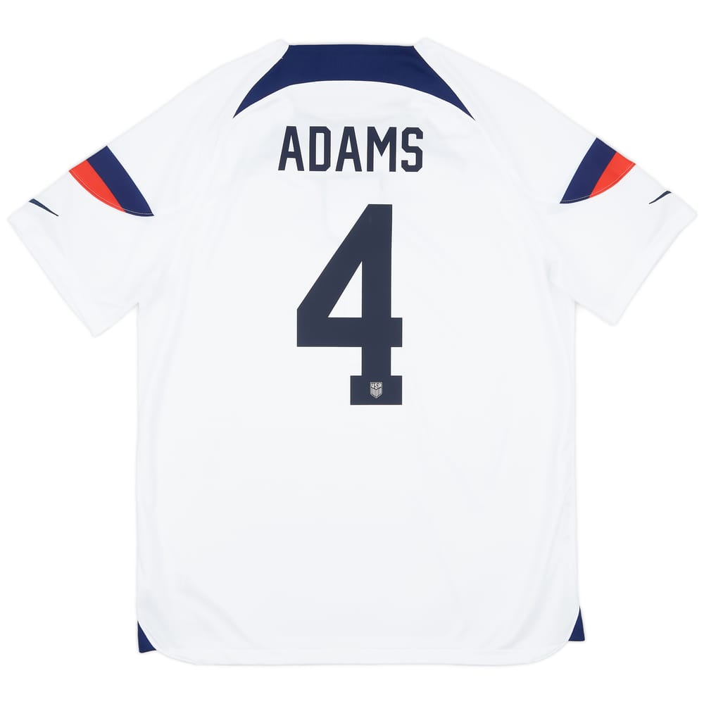 2022-23 USA Home Shirt Adams #4