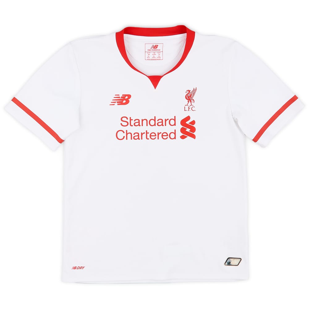 2015-16 Liverpool Away Shirt - 8/10 - (S.Boys)